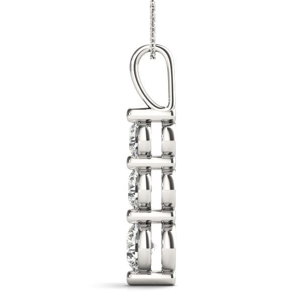 Linear Three Stone Pendant - Image 4