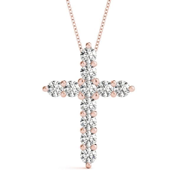 Diamond Cross Pendant - Image 3